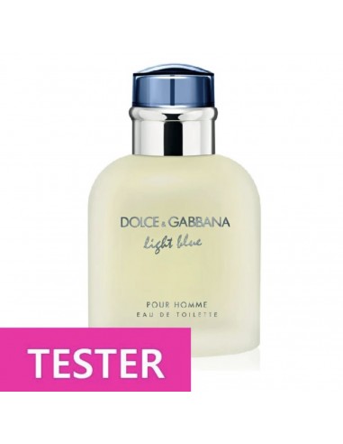 Tester Dolce & Gabbana Light Blue Pour Homme 125 ml EDT (Con Caja Blanca)
