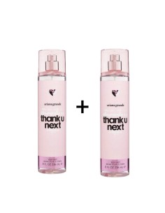 Pack - Body Mist Ariana Grande Thank U Next 236 ml Cada Uno