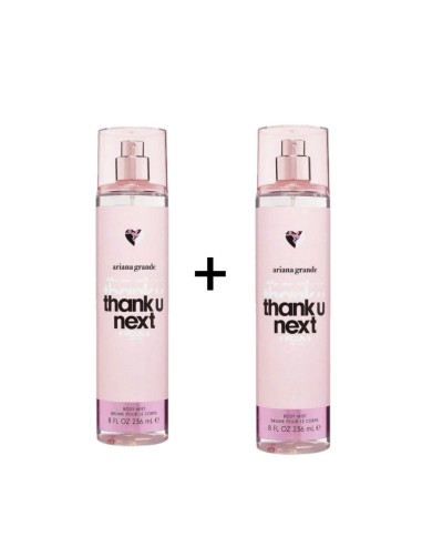 Pack - Body Mist Ariana Grande Thank U Next 236 ml Cada Uno