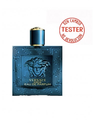 Tester Versace Eros Eau de Parfum 100 ml EDP (Con Caja Color Marron)