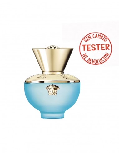 Tester - Versace Dylan Turquoise Pour Femme 100 ml EDT (Sin Tapa y con Caja)