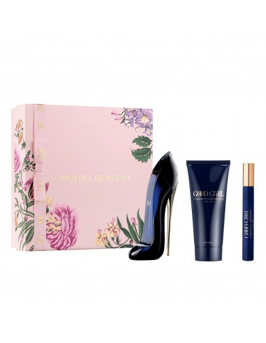 Set Carolina Herrera Good Girl 80 ml EDP + 10 ml EDP + loción