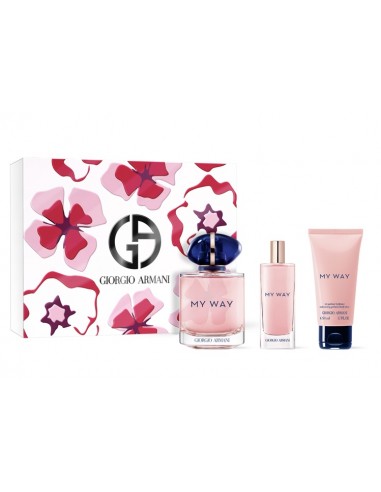 Set Giorgio Armani My Way Eau de Parfum 90 ml + 15 ml + Body locion