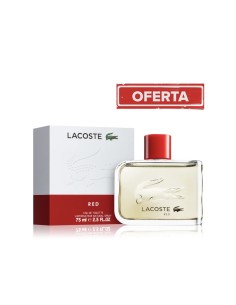 OFERTA - Lacoste Red Man 75 ml EDT (Nuevo Formato)