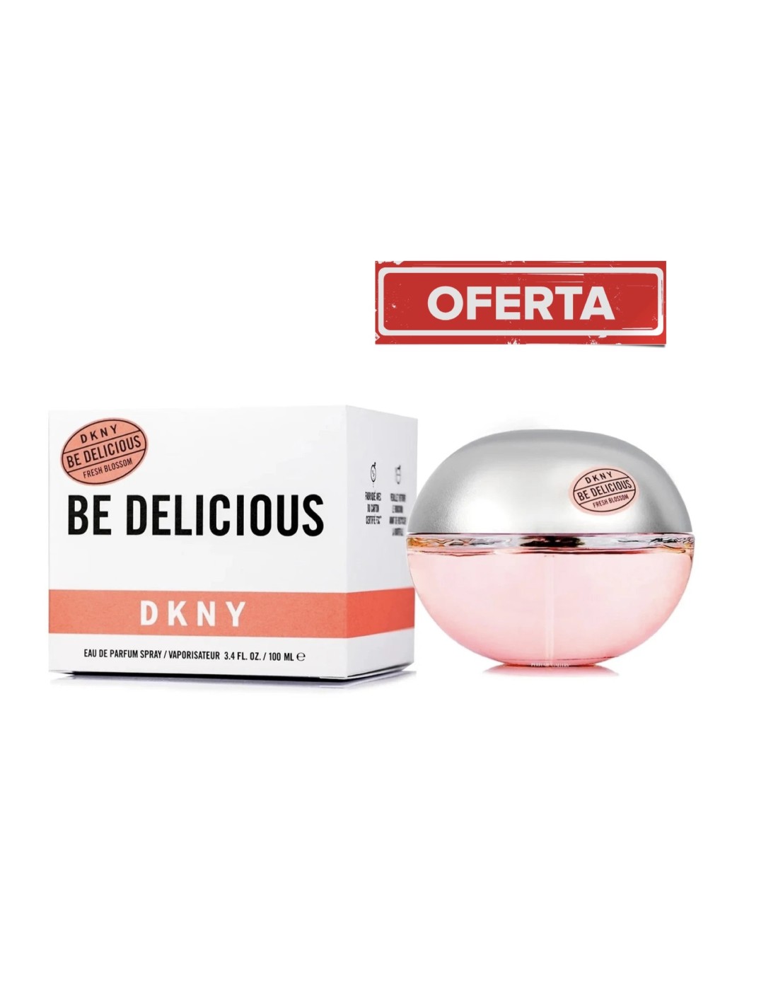 Be Delicious Fresh Blossom by Donna Karan, 3.4 oz EDP Spray for Women main image 1