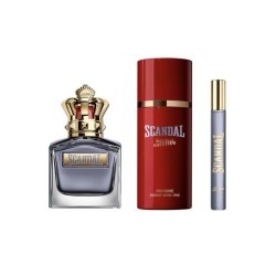 Set - Jean Paul Gaultier Scandal Pour Homme 100 ml EDT + 10 ml + Desodorante Spray 150 ml