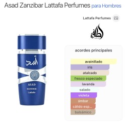 Perfume - Lattafa Asad Zanzibar 100 ml EDP