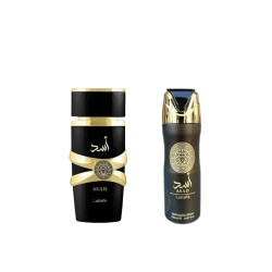 Set - Lattafa Asad 100 ml EDP + Deo Asad Spray 200 ml