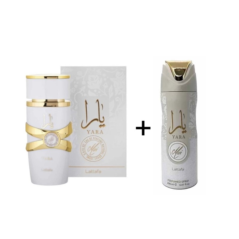 Set - Lattafa Yara Moi 100 ml EDP + Deo Spray 200 ml