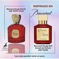 Perfume - Maison Alhambra Baroque Rouge Extrait 100 ml EDP