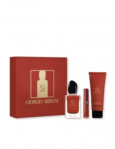 Perfume - Set Giorgio Armani SI Passione 50 ml + Body Lotion 75 ml + Labial Lip 1.5 ml